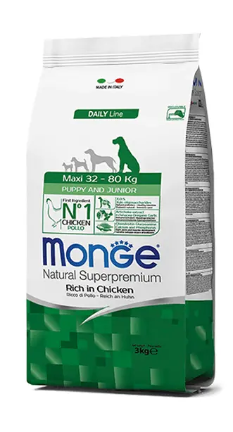 Monge Maxi Puppy and Junior